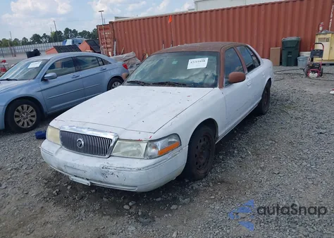 2003 Mercury Grand Marquis Gs from USA, damaged, VIN 2MEFM74W93X682421